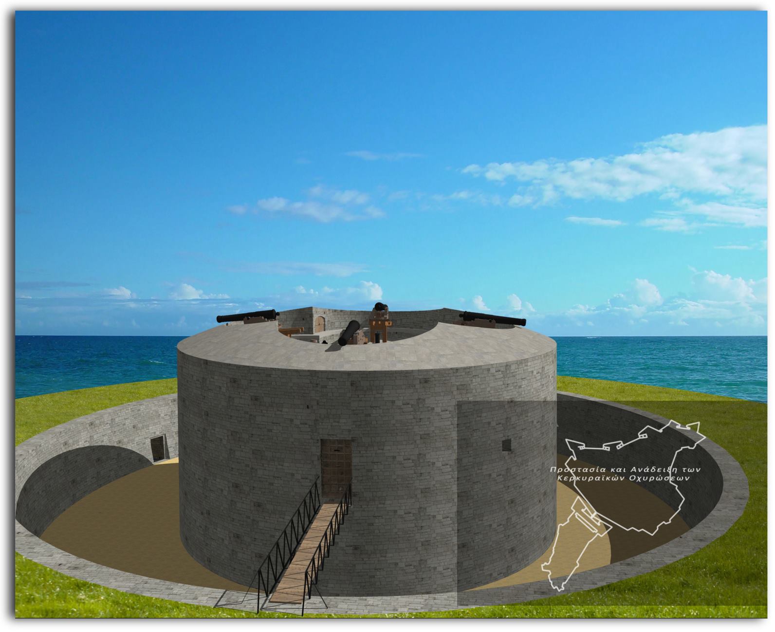Πύργος Maitland/Schulenburg 3D digital reconstruction