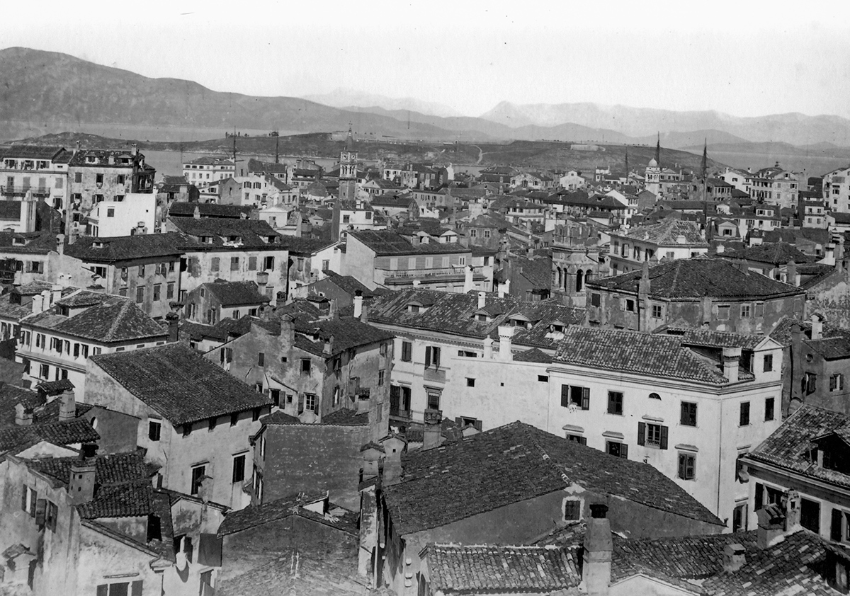 Μερική άποψη της πόλης στα τέλη του 19ου αιώνα